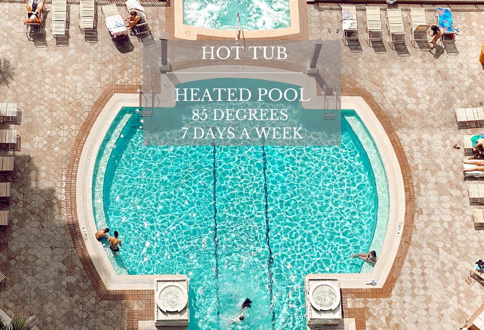 Pool is heated to 85 degrees 7 days a week!