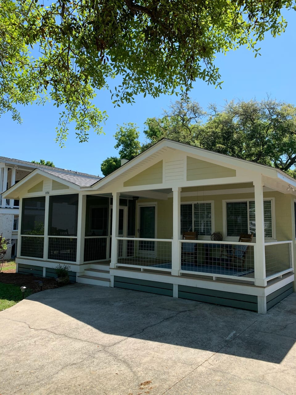We just completed a full exterior remodel with new roof, paint and decking! 