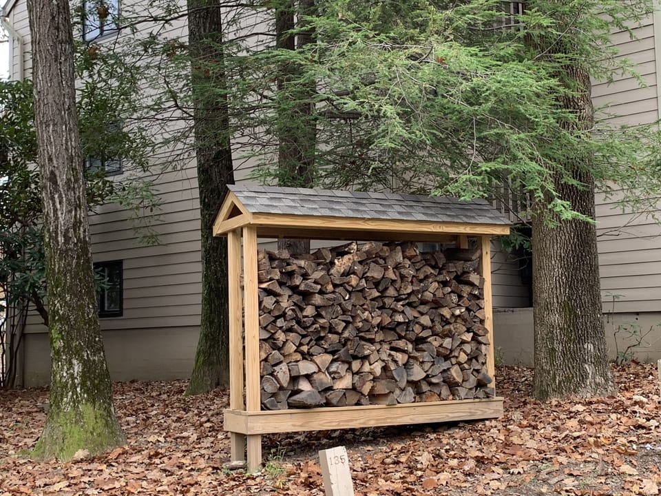 Firewood available to guests.