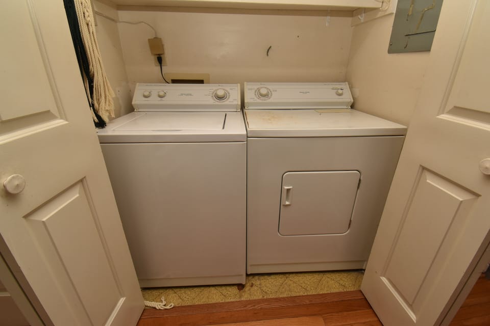 Full Laundry off Living Area