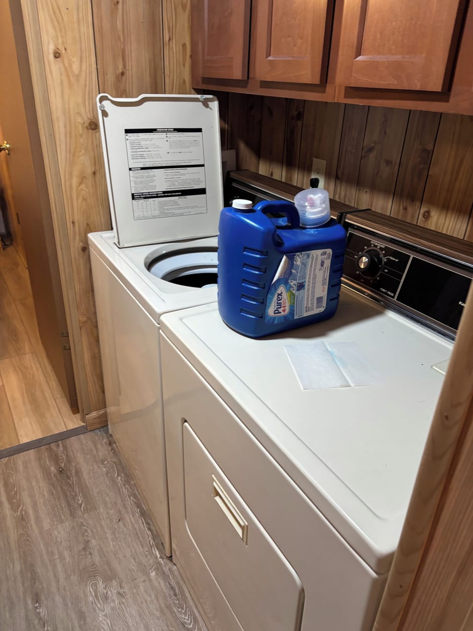 Laundry washer and dryer