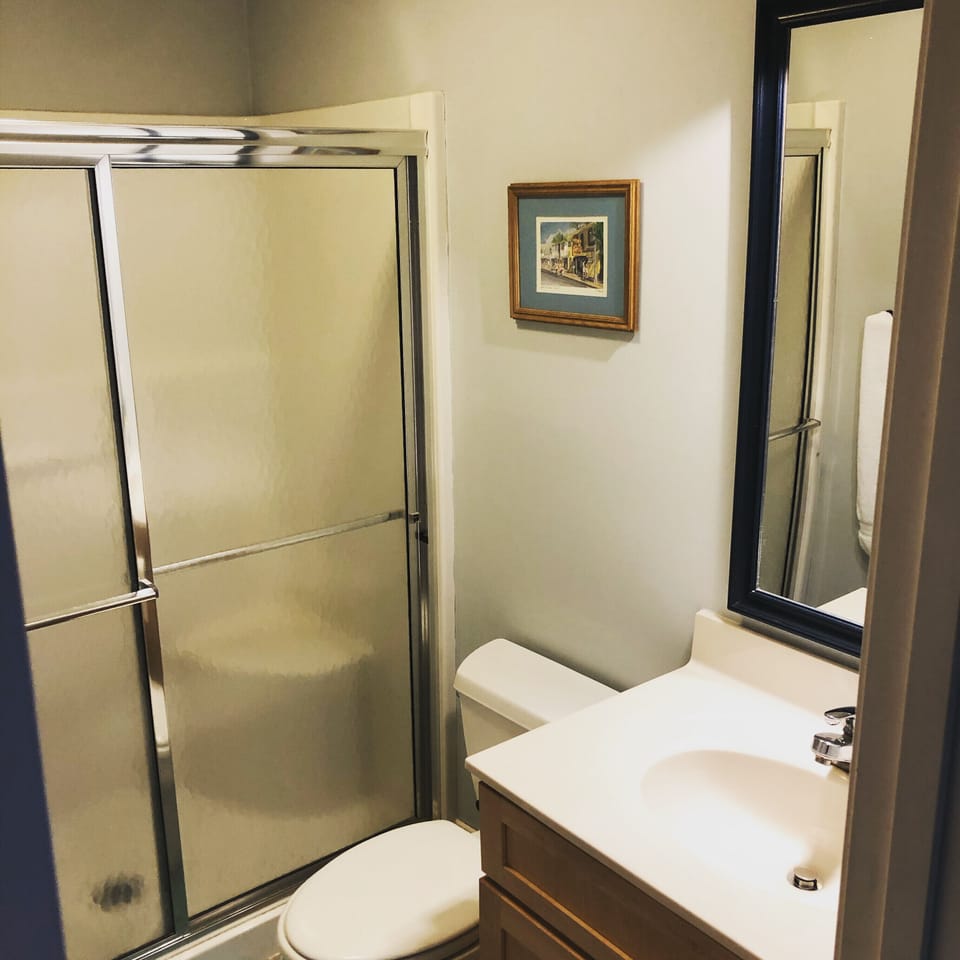 Full bath basement 