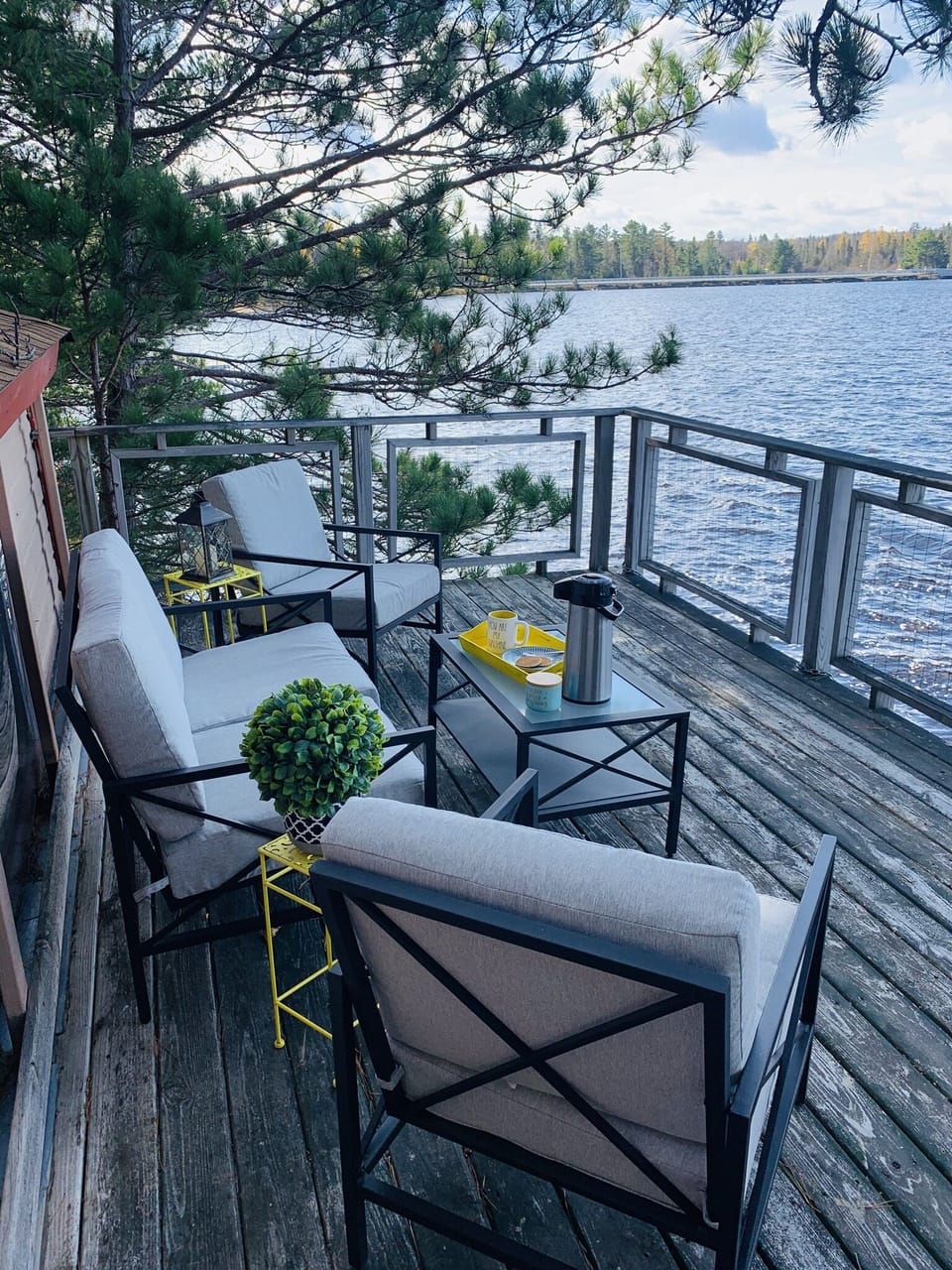 Start your day here with a cup of coffee,end it here watching the sunset.