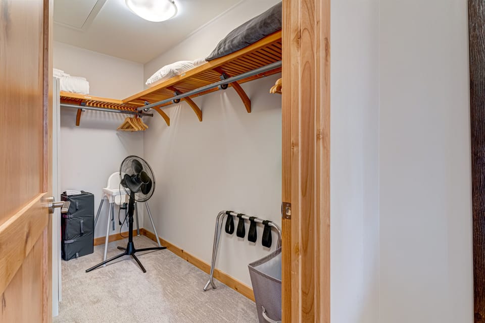 Massive walk-in closet - Master Bedroom