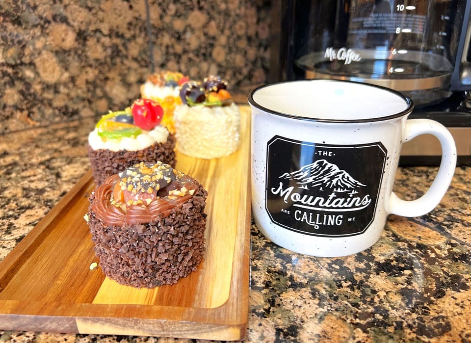Coffee station to start the day