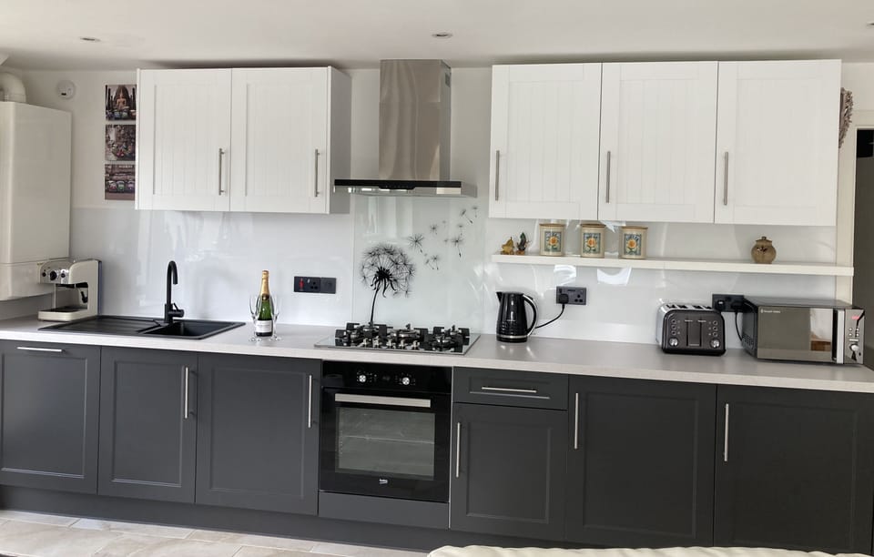 Cottage | Private kitchen | Fridge, microwave, dishwasher, electric kettle