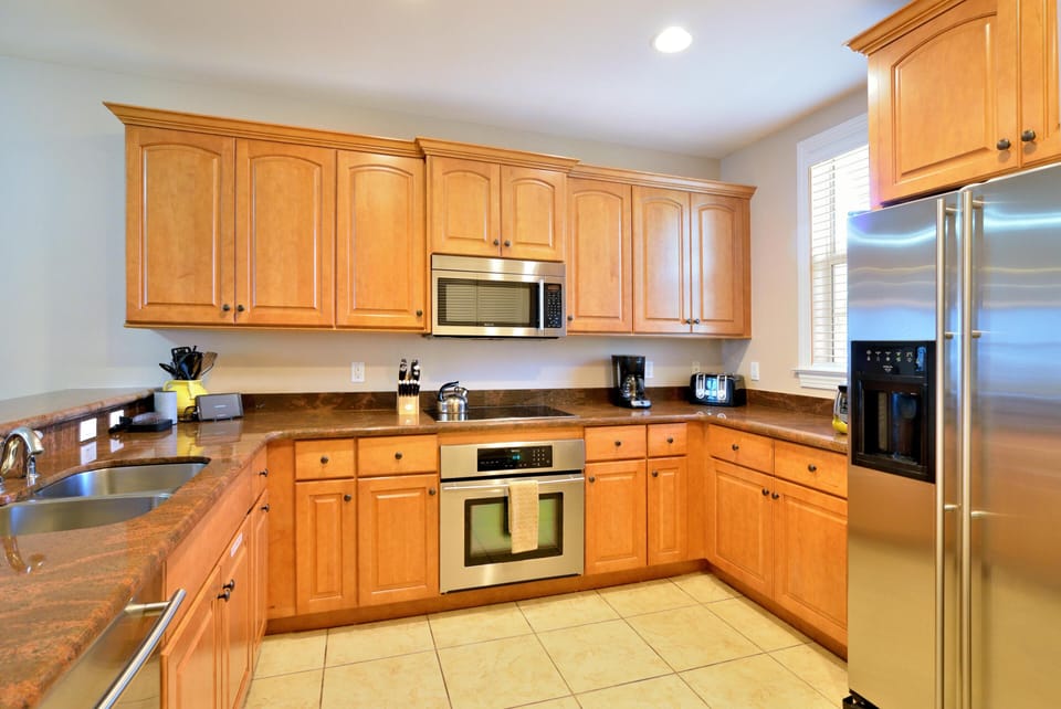 House, Multiple Beds, Bay View (Bayview Retreat) | Private kitchen | Oven, toaster