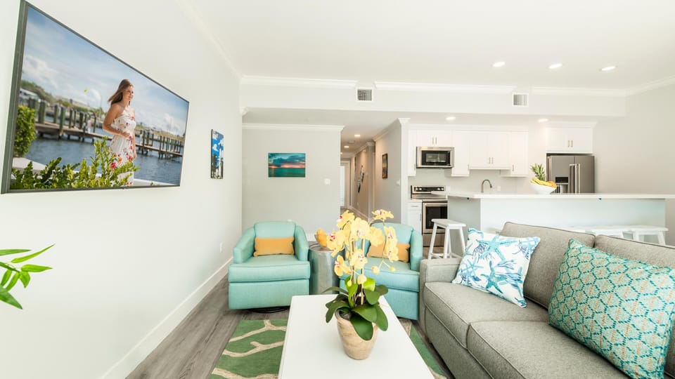 Condo, Multiple Beds (Sunset North) | Living room