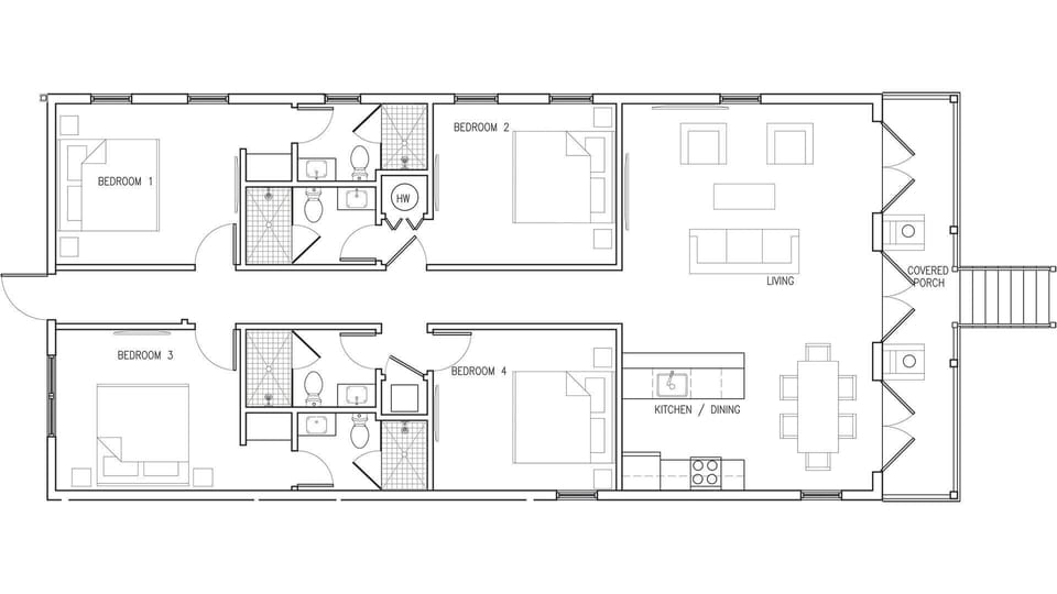 Condo, Multiple Beds, Bay View (Upper Bayview North) | Floor plan