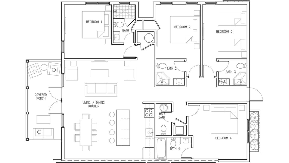 Condo, Multiple Beds (Upper Sunset North) | Floor plan