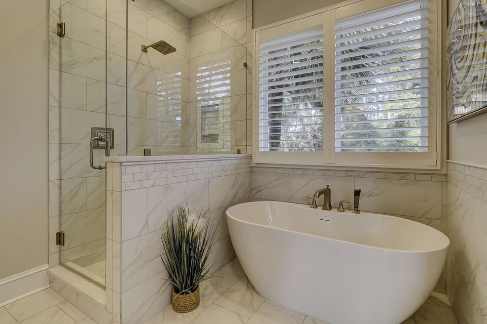 Master Bath | 57 North Sea Pines - Master Bath | 57 North Sea Pines