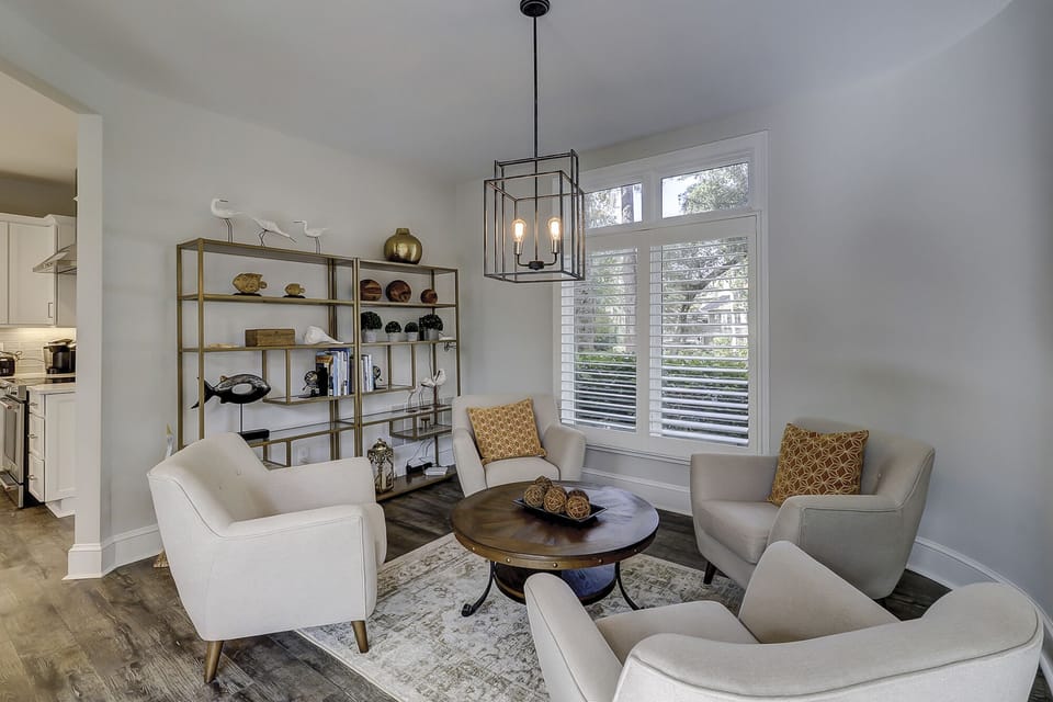 Seating Area off kitchen near entry   | 57 North Sea Pines - Seating Area off kitchen near entry   | 57 North Sea Pines