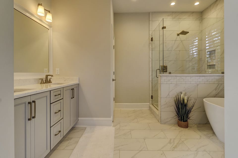 Master Bath | 57 North Sea Pines - Master Bath | 57 North Sea Pines