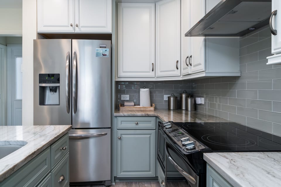 Stainless steel appliances