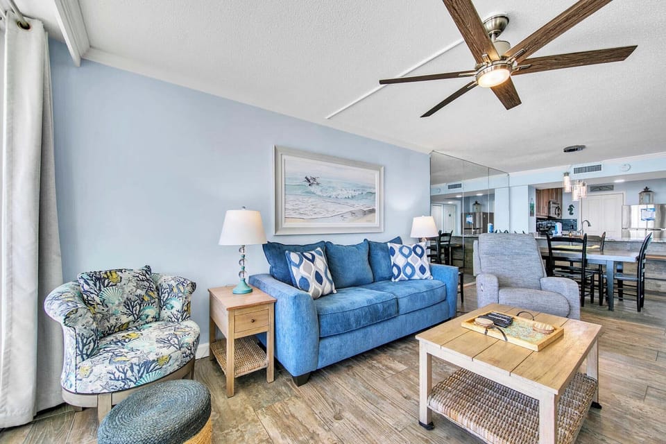 Plenty of seating in the living room
