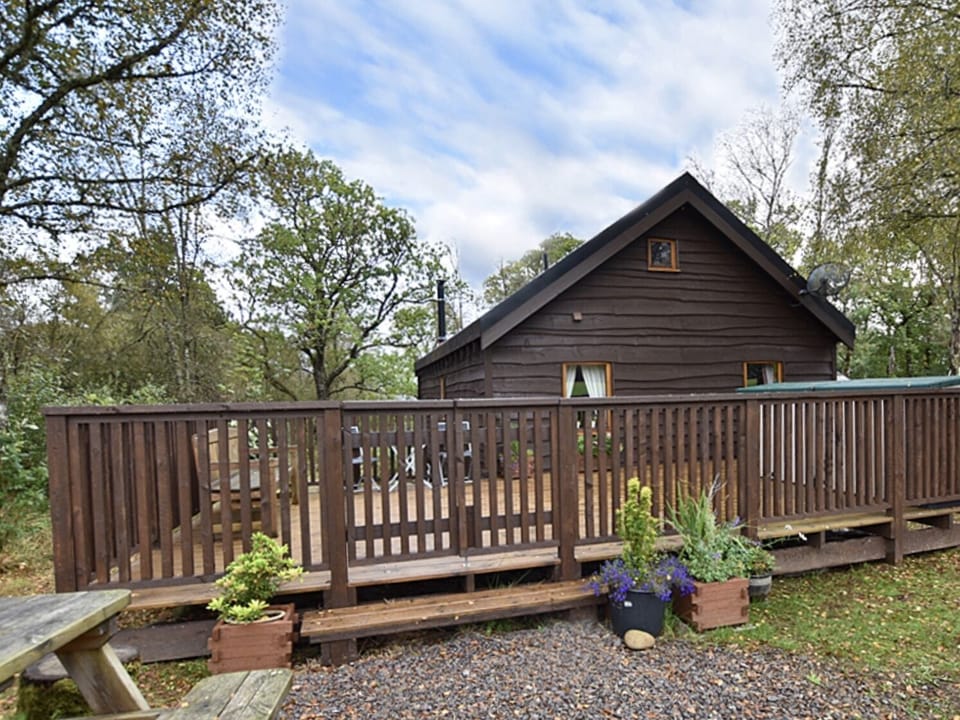 Large deck area