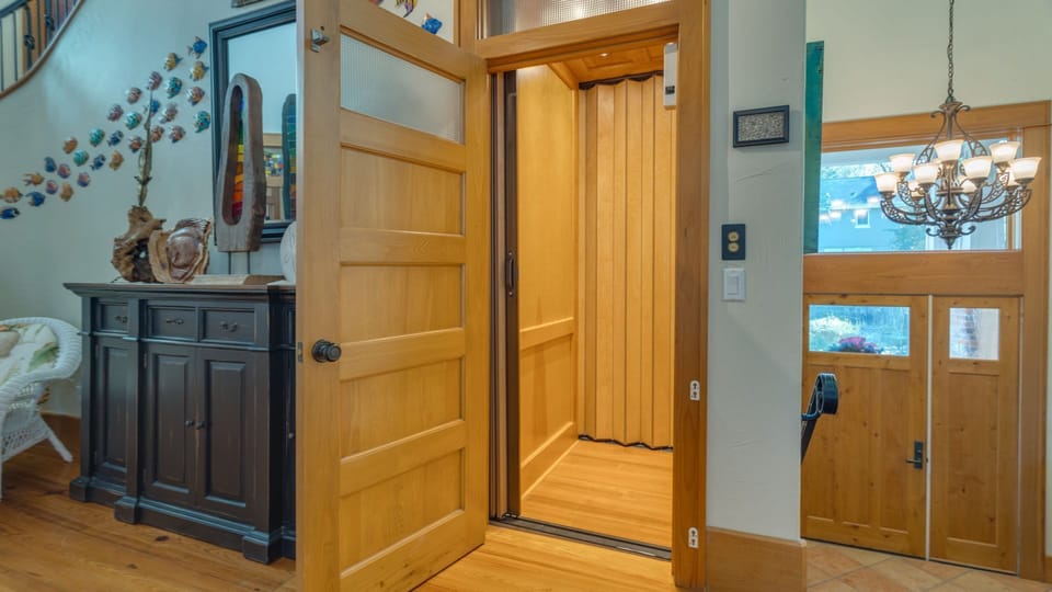 Safety Waiver required for use of home elevator
