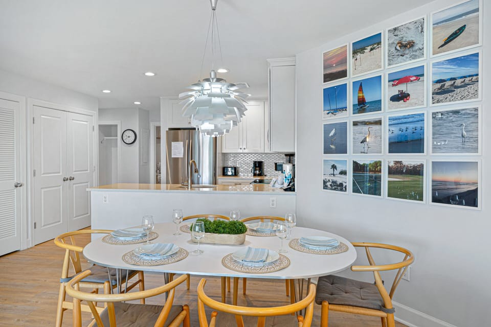 Positioned just off the kitchen and living area it's ideal for shared meals, game nights, or lingering over morning coffee, with an open flow that keeps everyone connected.