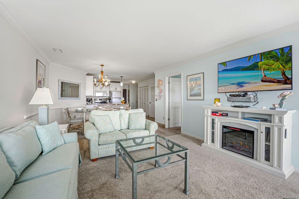 Clean lines, coastal tones, and an easy layout make this the perfect place to start and end your island days together.
