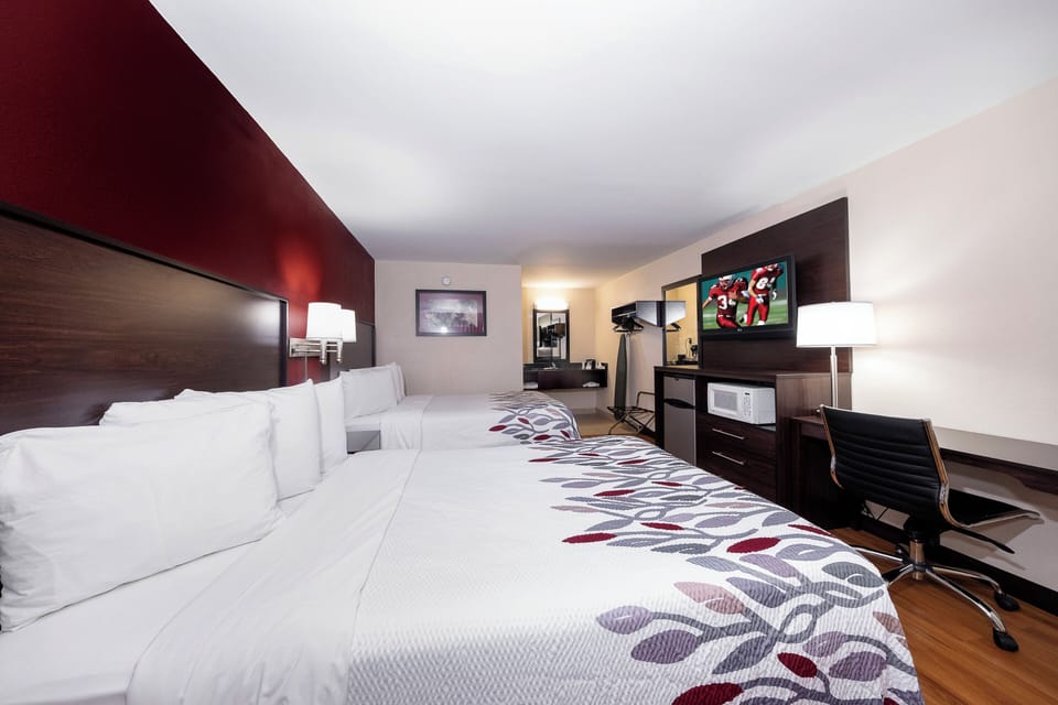 Superior Room, 2 Queen Beds, Non Smoking | Desk, blackout drapes, iron/ironing board, WiFi (free)