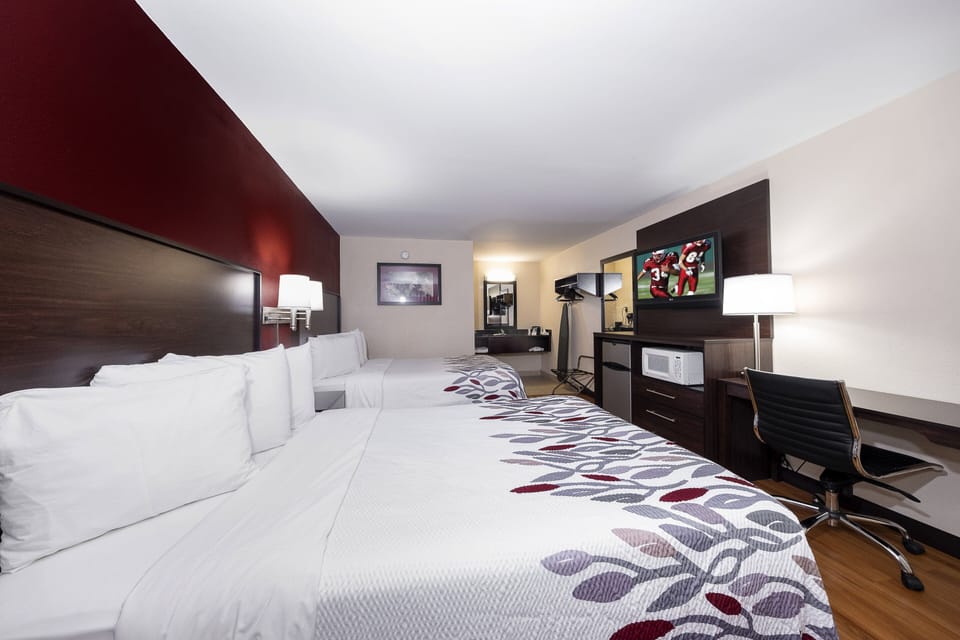 Superior Room, 2 Queen Beds, Non Smoking | Desk, blackout drapes, iron/ironing board, free WiFi