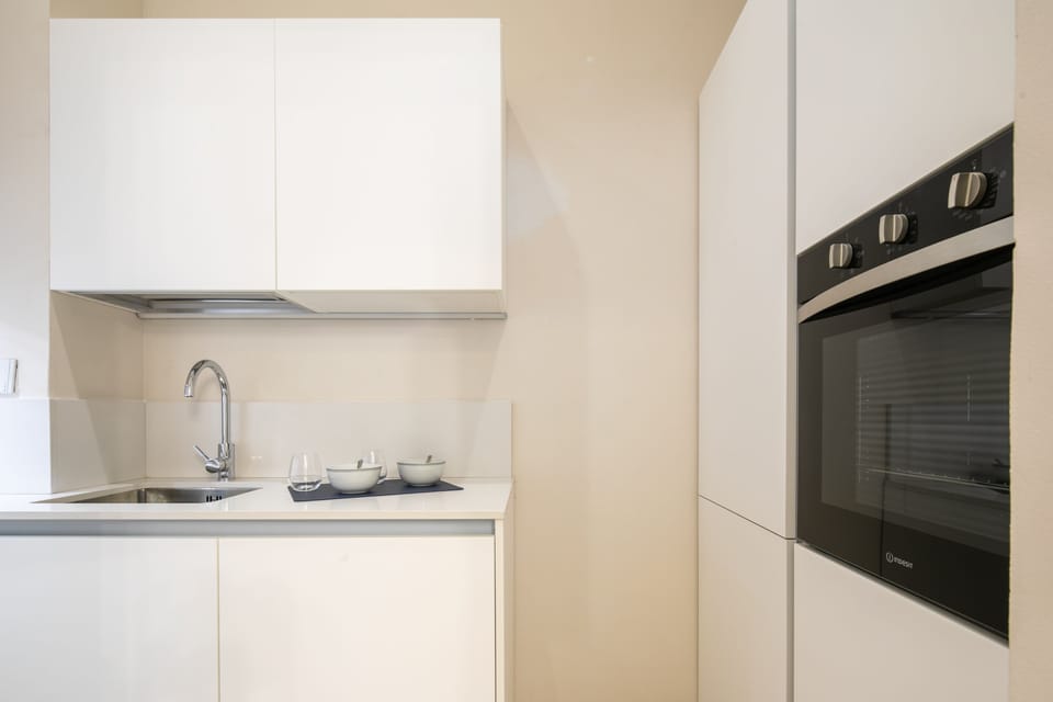 Luxury Apartment | Private kitchen | Fridge, oven, stovetop, dishwasher