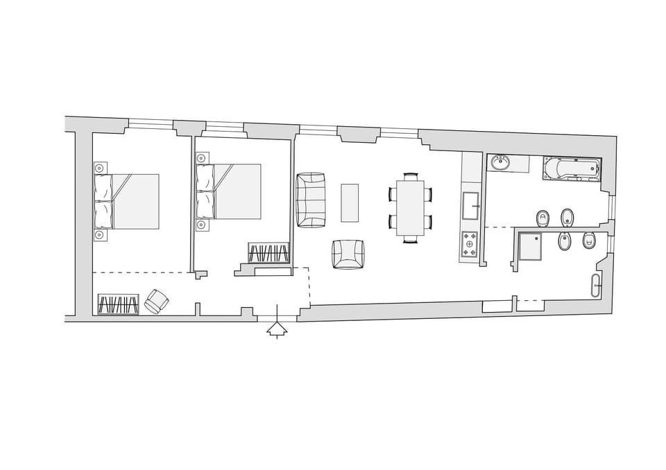 Design Apartment | Floor plan
