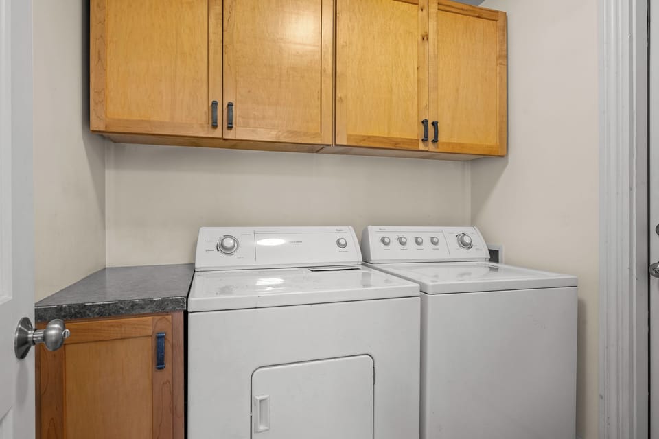 Laundry area