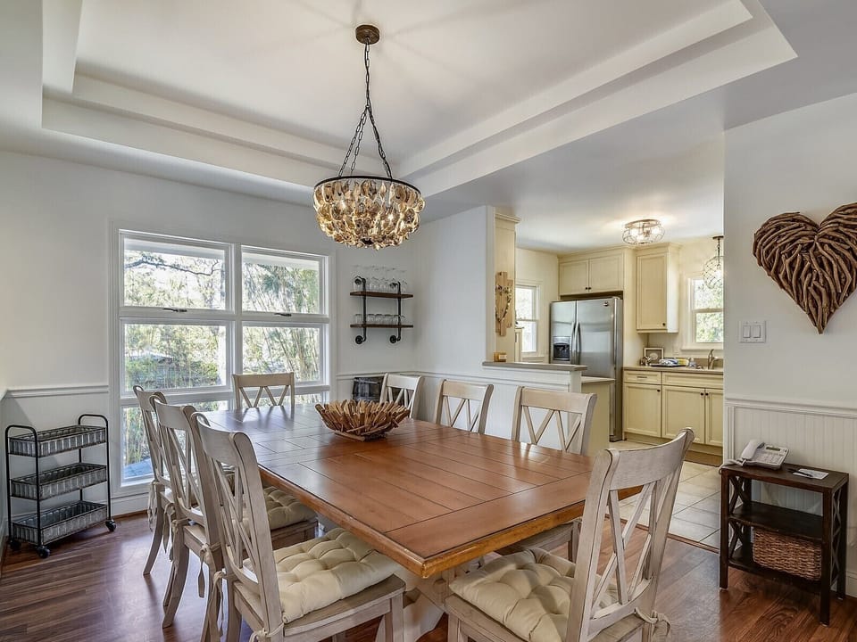 Dining Table with Seating for Eight at 16 Ibis Street