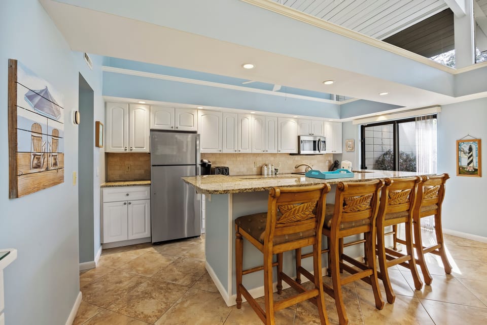 Fully equipped kitchen