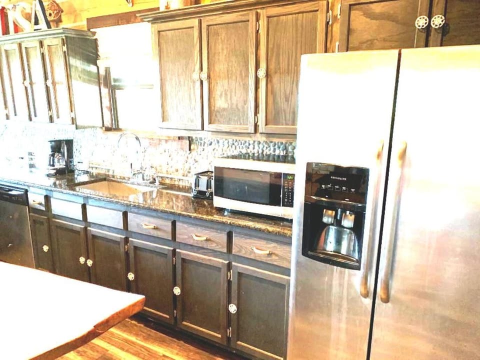 Kitchen has all the comforts of home!