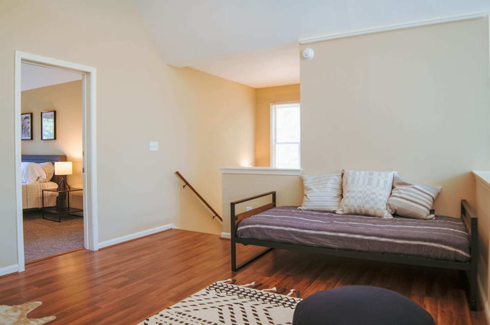 Bonus room with 55" 4K TV for kids or extra guys