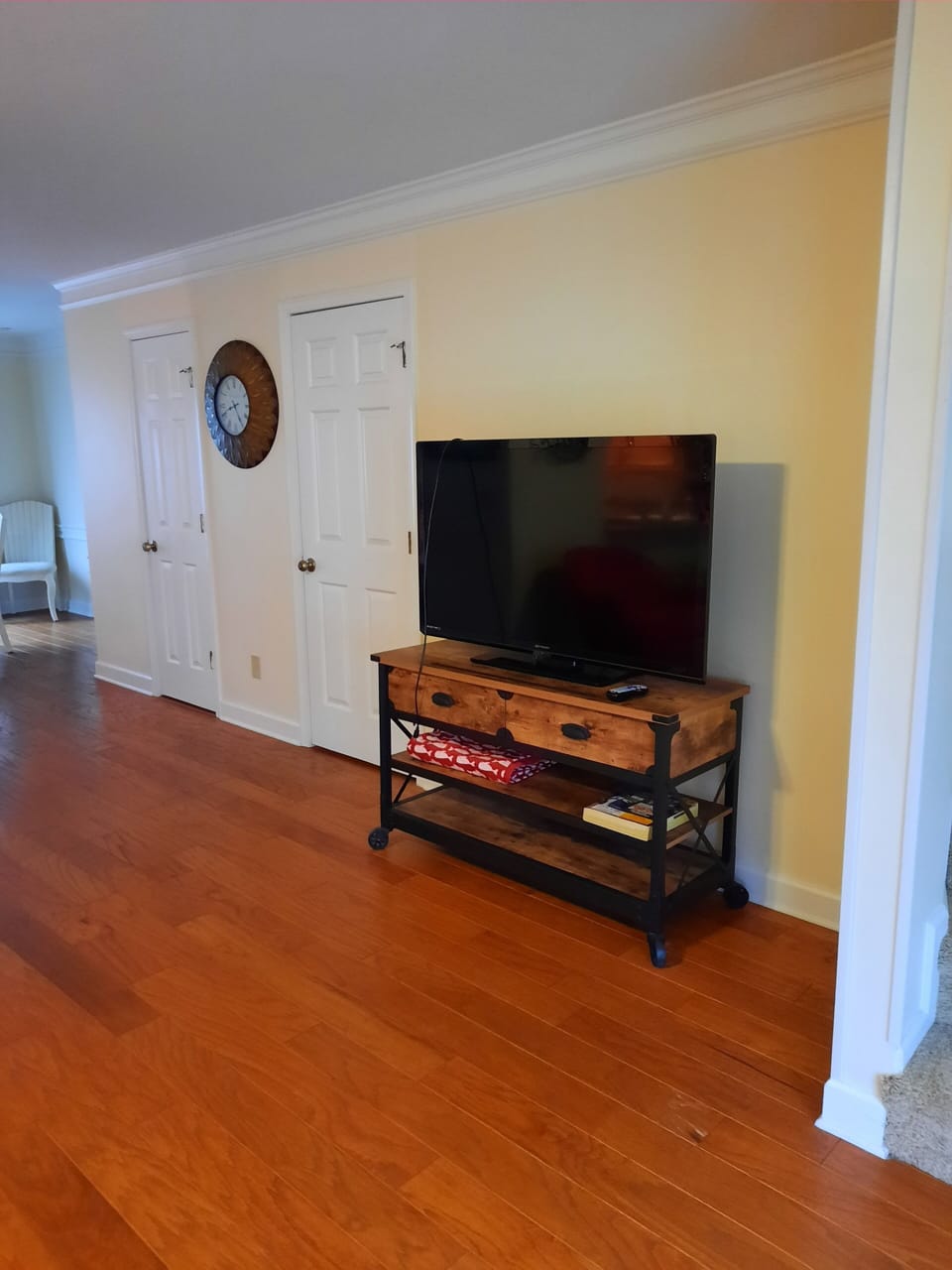 TV in living room area