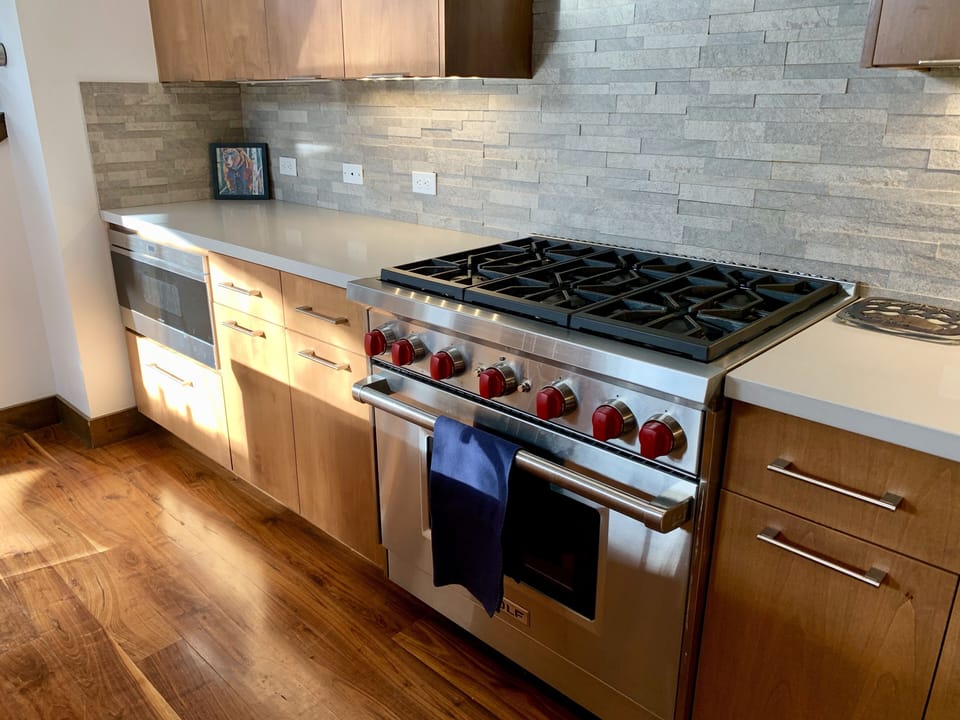 Gas Wolfe stove and oven