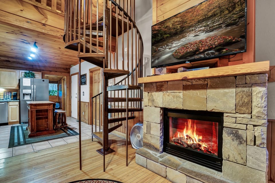 Main level living room. 