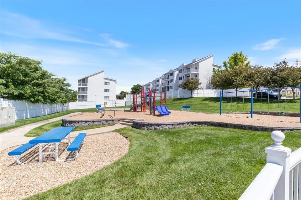 Outdoor play area.