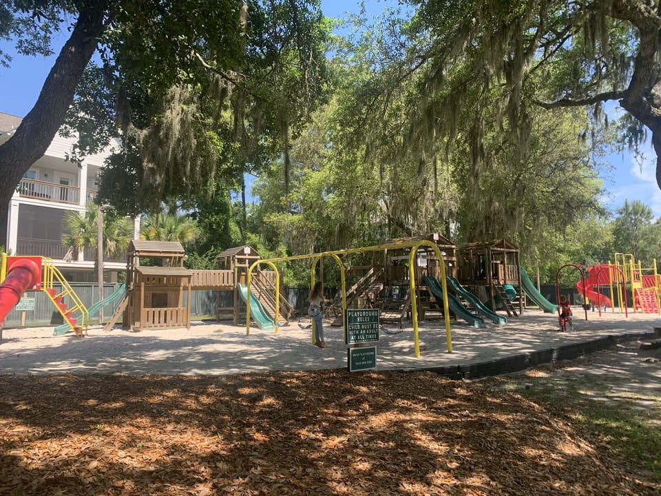 Huge park for the kids - really close walk. 