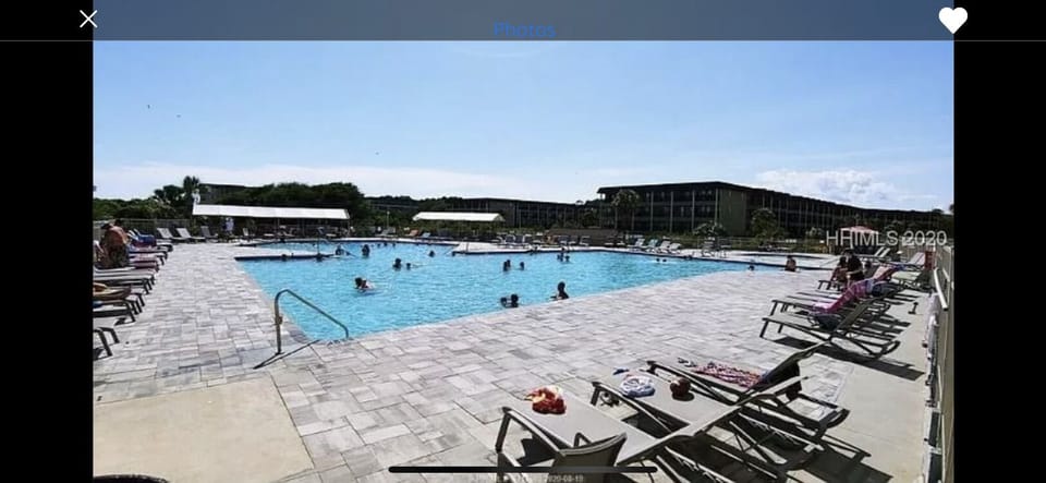 Largest ocean side pool on Hilton Head Island. 