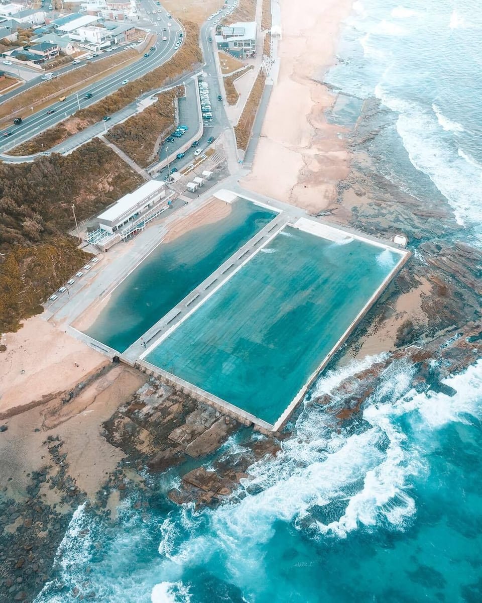 Merewether Surfhouse and Baths only 200m away.
