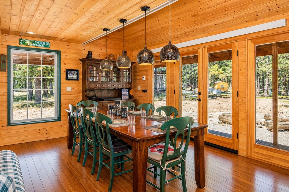 Gather round for a home cooked meal or game night with the group.