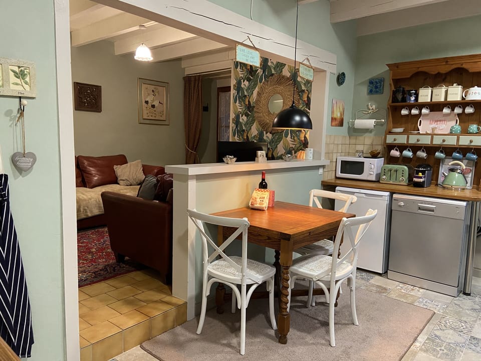 kitchen dining area smaller cottage