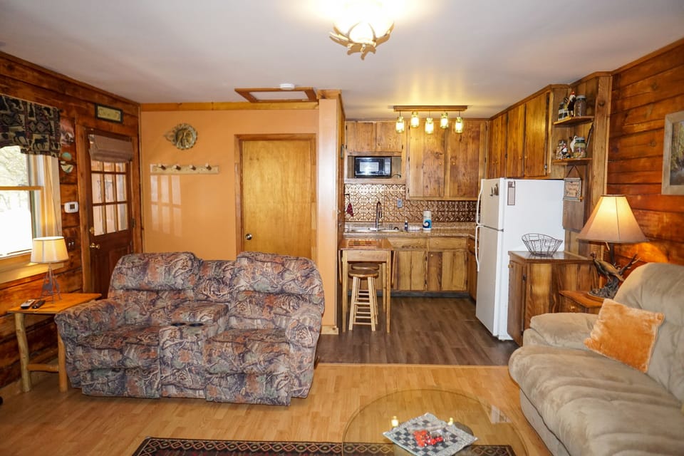 Living and Kitchen Area - Living room and full kitchen