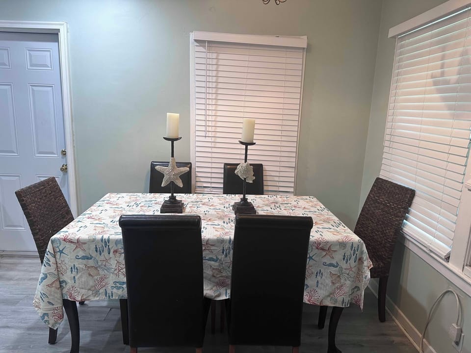 Dining Room Table in Kitchen Area