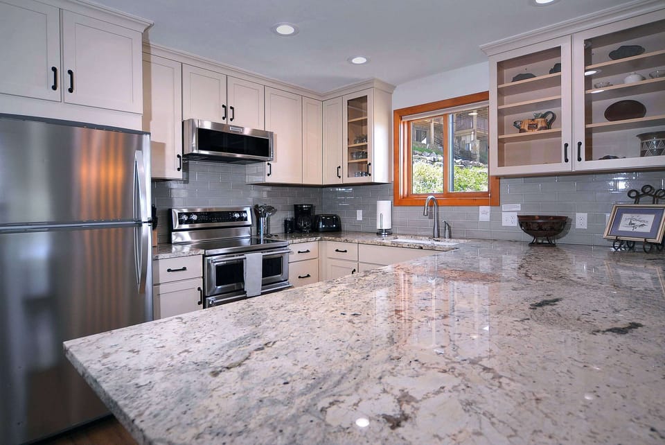 Remodeled kitchen