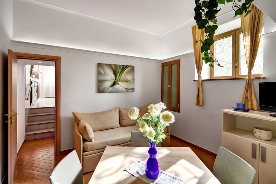 Apartment, 1 Bedroom | Living area | Flat-screen TV