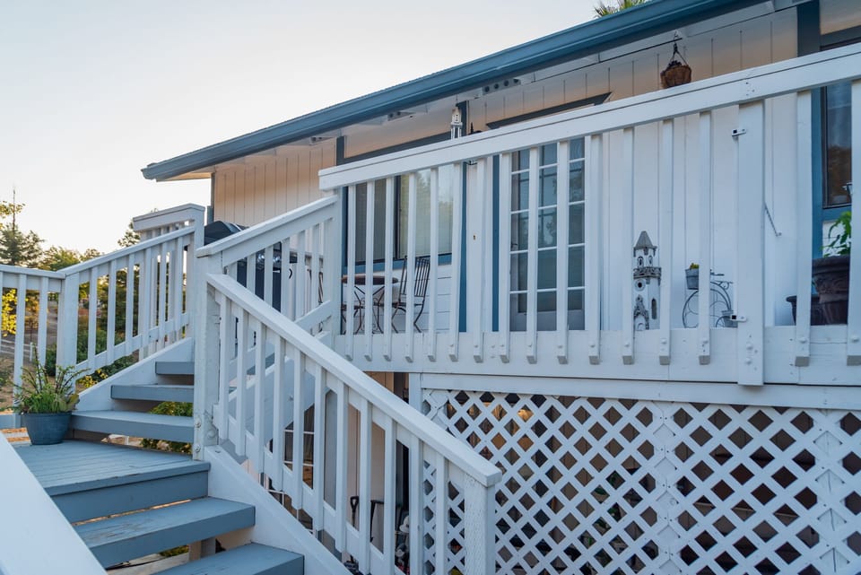 Enjoy seating on the patio, chilling and grilling