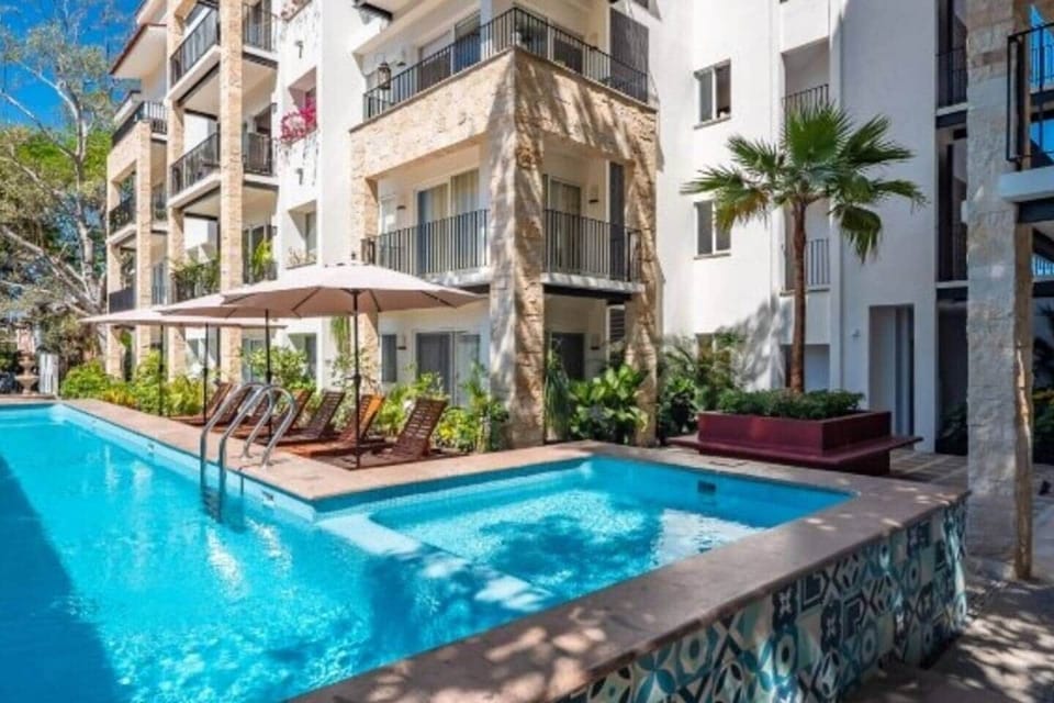 Beautiful Court Yard Pools