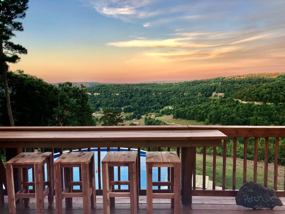 Amazing View from the back porch.