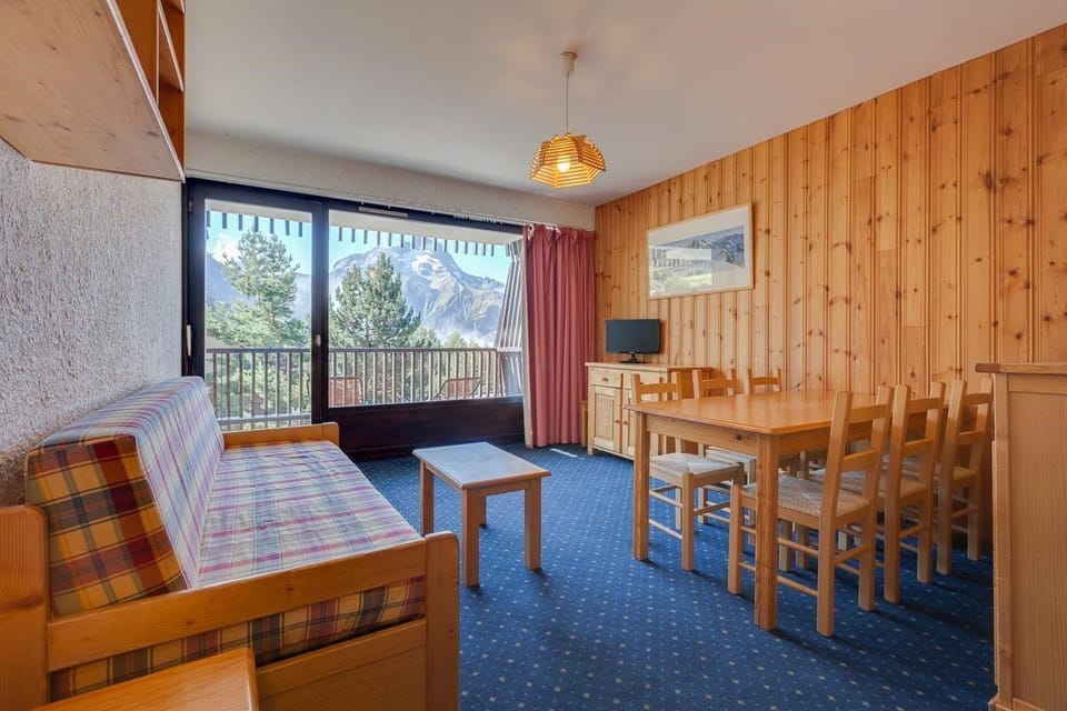 Sink into the cozy sofa after a day exploring the area.