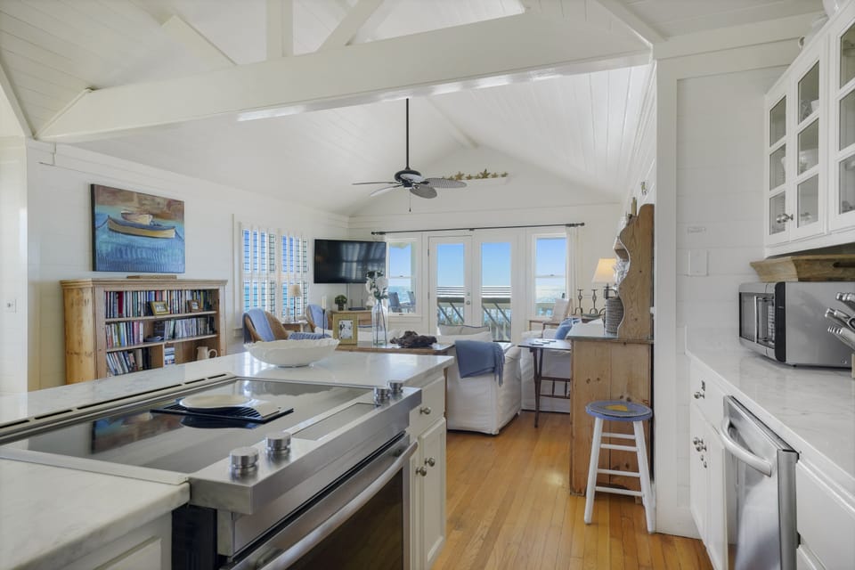 KITCHEN FACING LIVING AREA